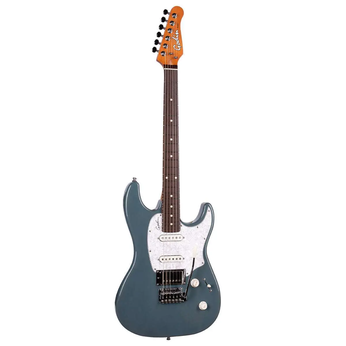 Godin Session T-Pro Electric Guitar ~ Arctik Blue RN - Image 2