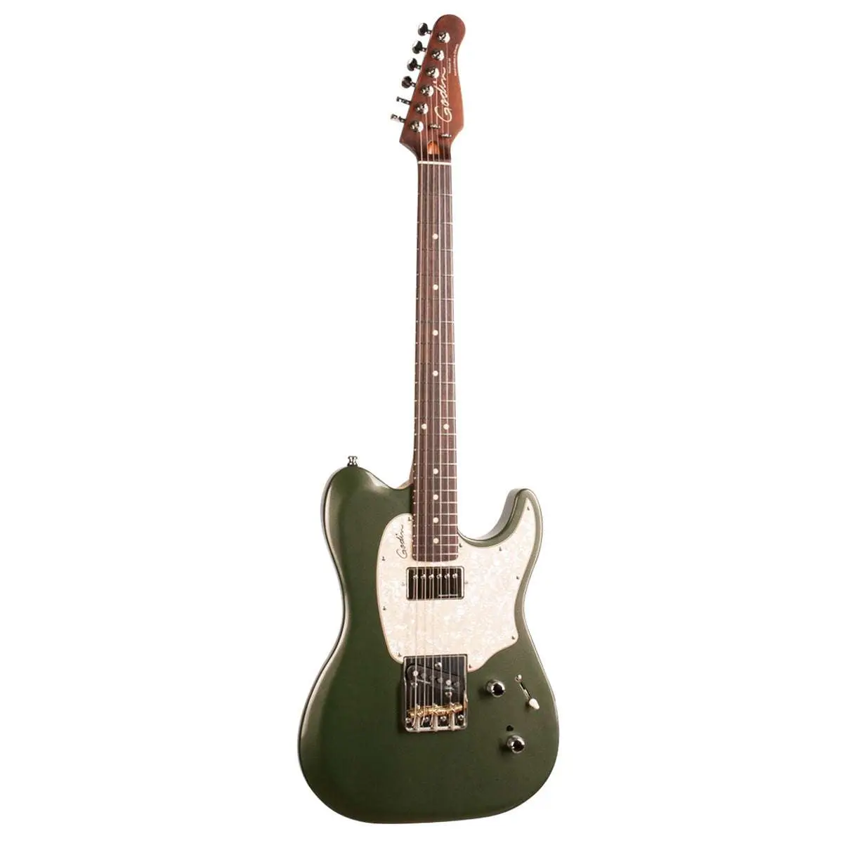 Godin Stadium 59 Electric Guitar ~ Desert Green RN - Image 2