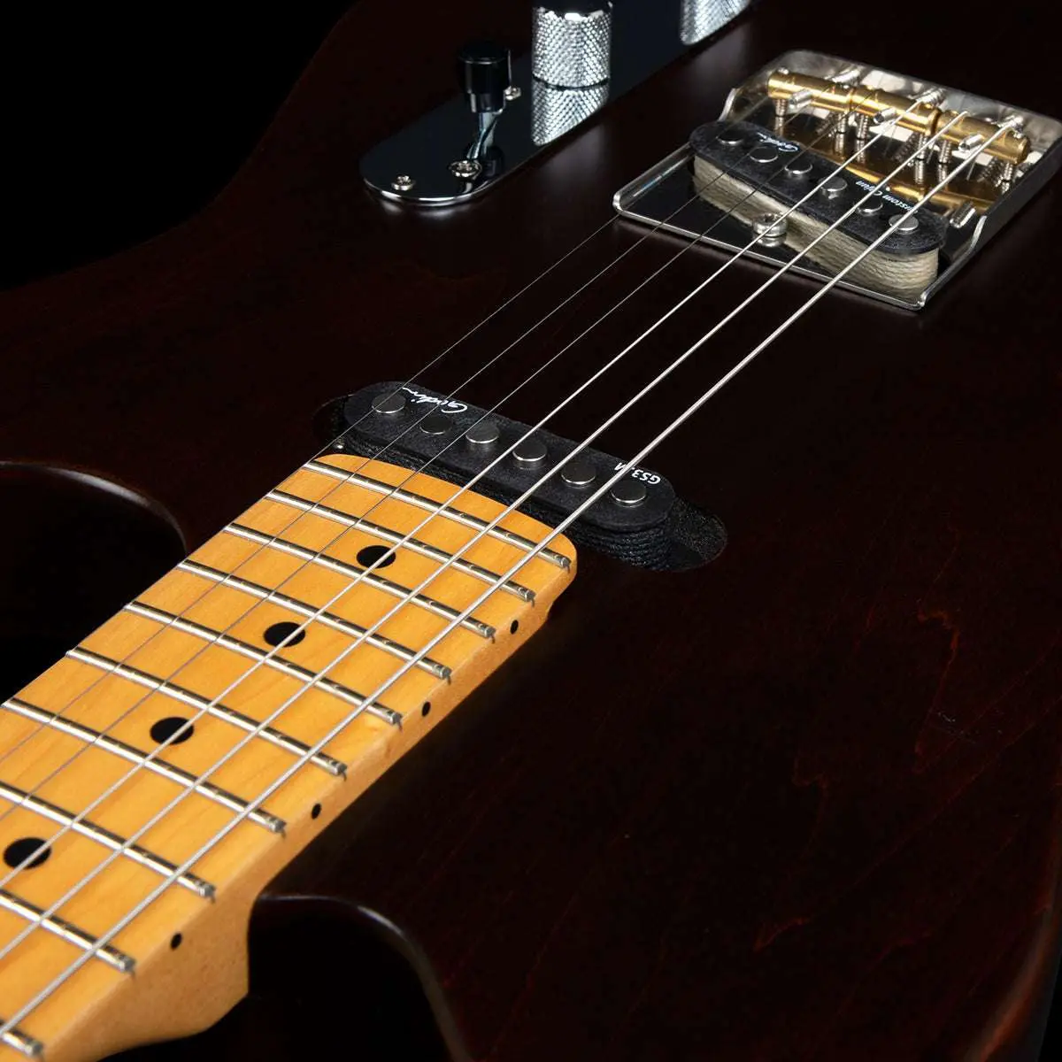 Godin Stadium HT Electric Guitar ~ Havana Brown MN - Image 10