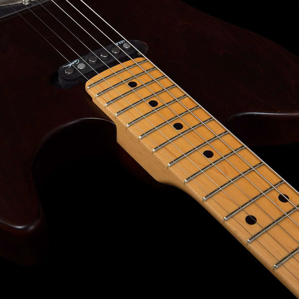 Godin Stadium HT Electric Guitar ~ Havana Brown MN - Image 11