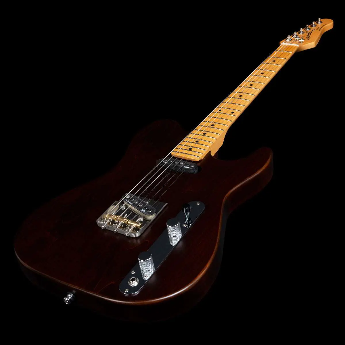 Godin Stadium HT Electric Guitar ~ Havana Brown MN - Image 5