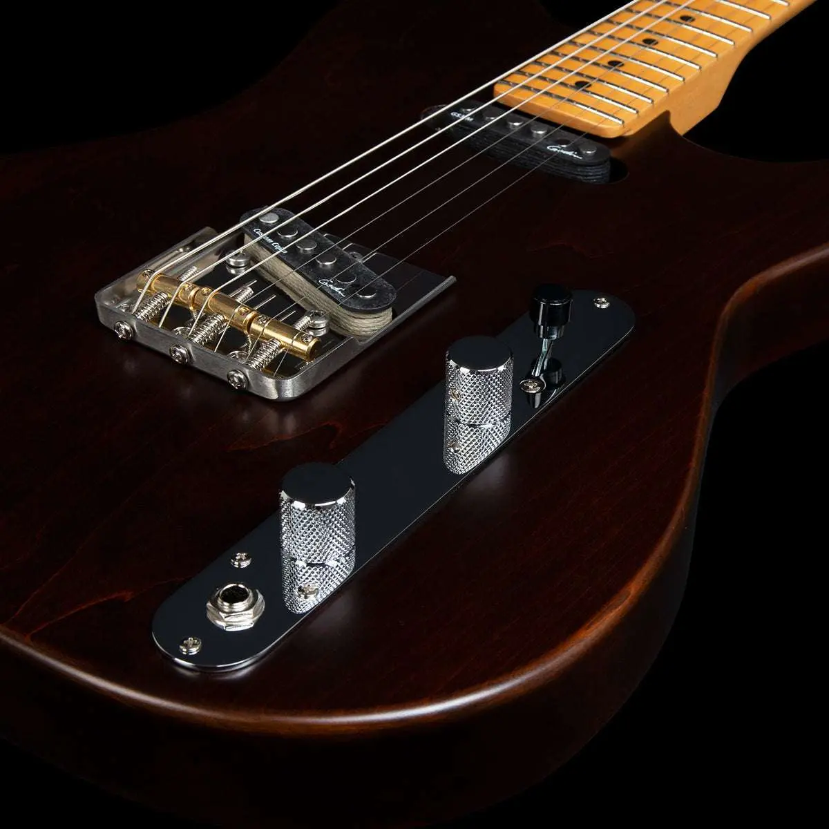 Godin Stadium HT Electric Guitar ~ Havana Brown MN - Image 7