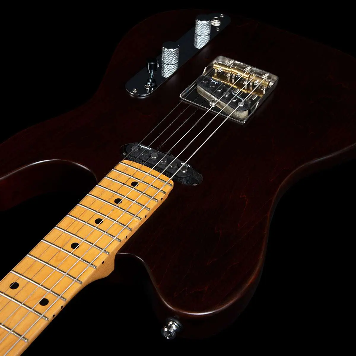 Godin Stadium HT Electric Guitar ~ Havana Brown MN - Image 9