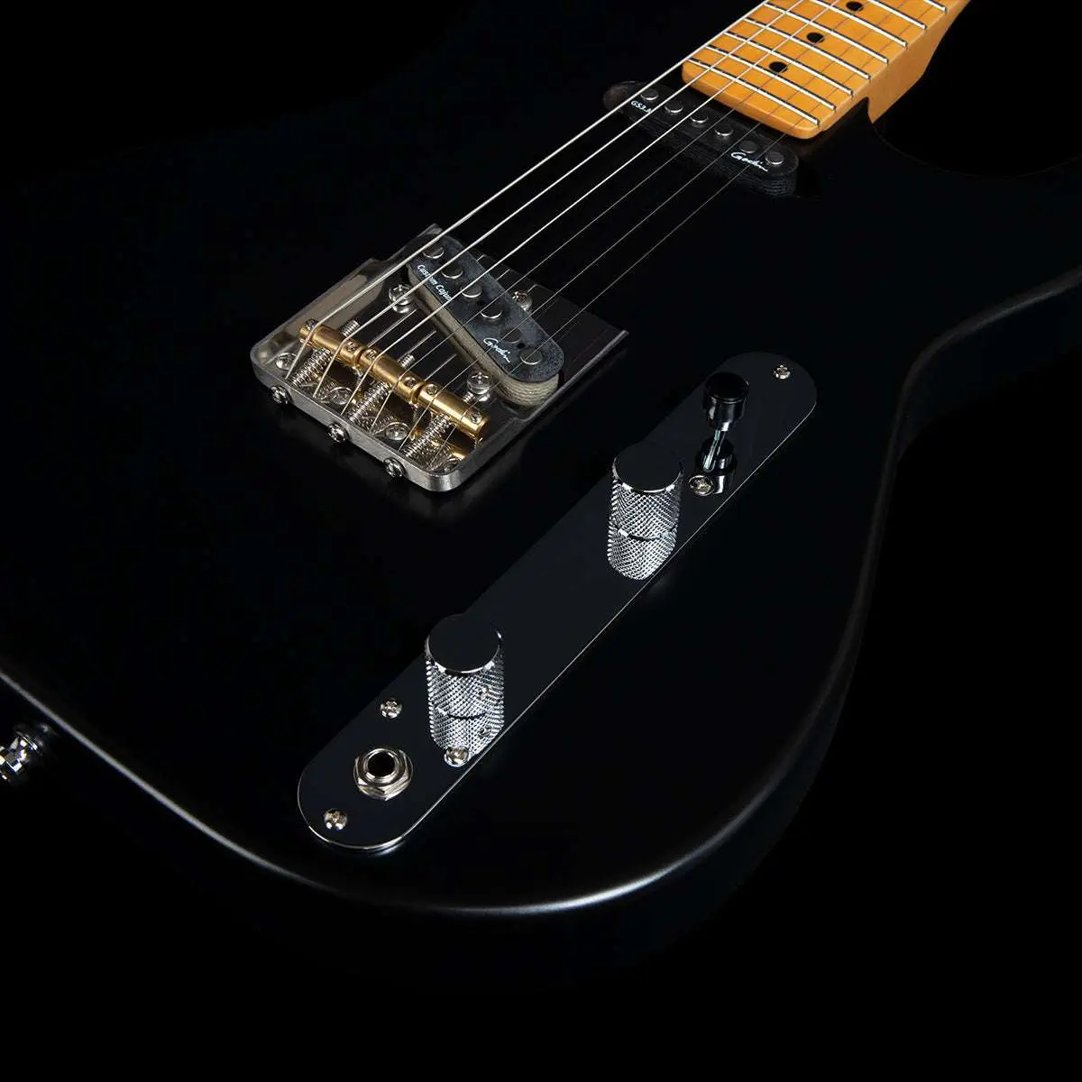 Godin Stadium HT Electric Guitar ~ Matte Black MN - Image 16