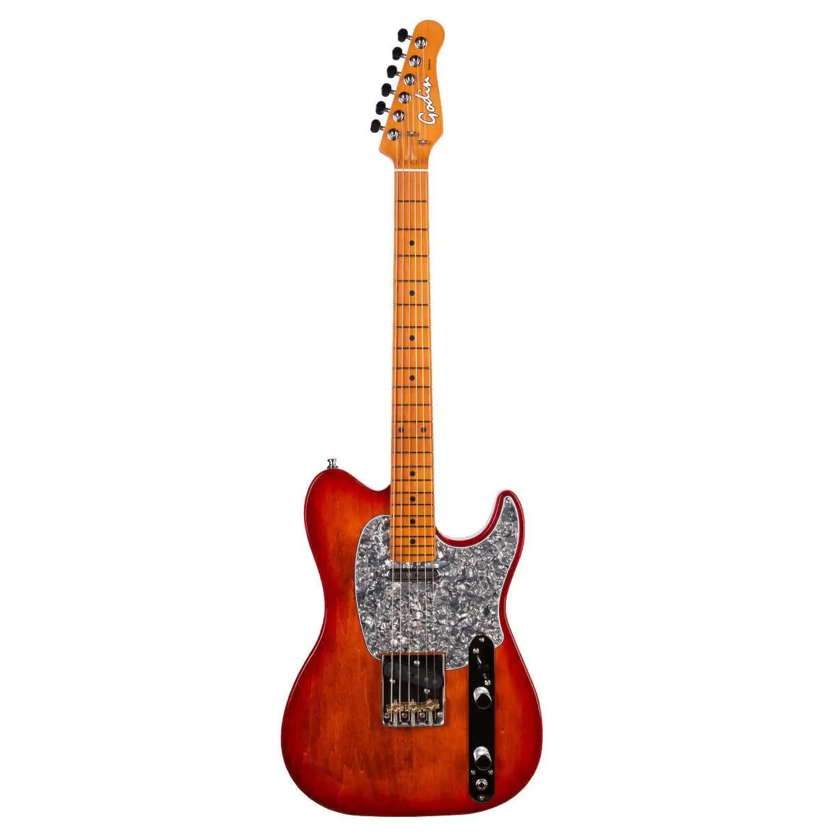 Godin Stadium Pro Electric Guitar ~ Sunset Burst MN - Image 12