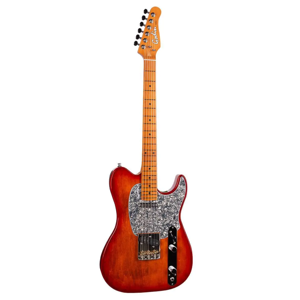 Godin Stadium Pro Electric Guitar ~ Sunset Burst MN - Image 13
