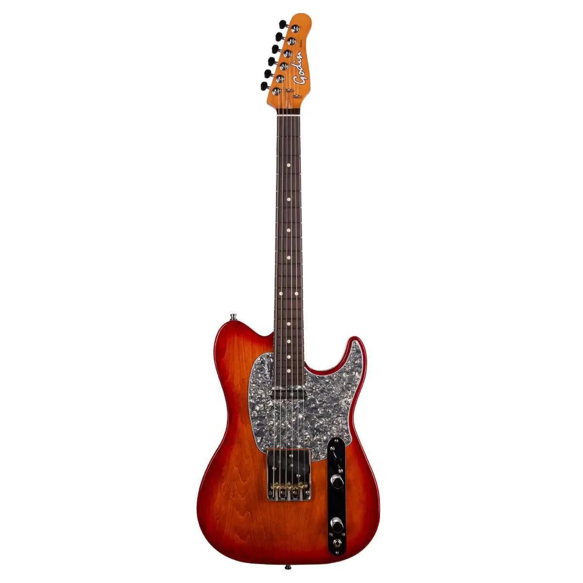 Godin Stadium Pro Electric Guitar ~ Sunset Burst RN - Image 11
