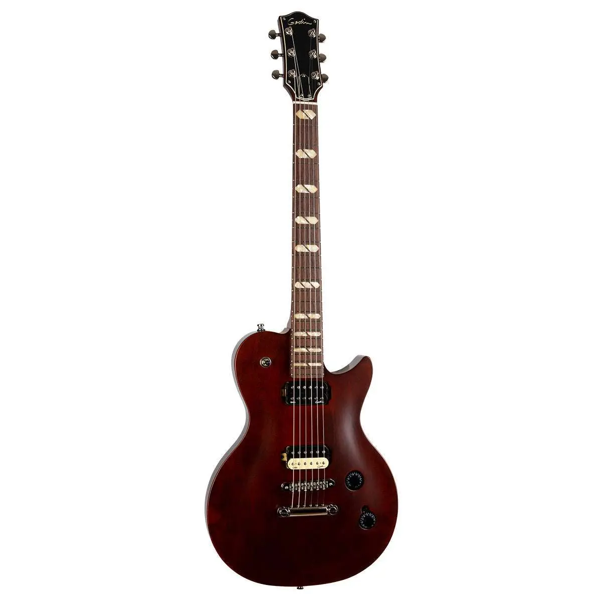 Godin Summit Classic HT Electric Guitar ~ Havana Brown - Image 2