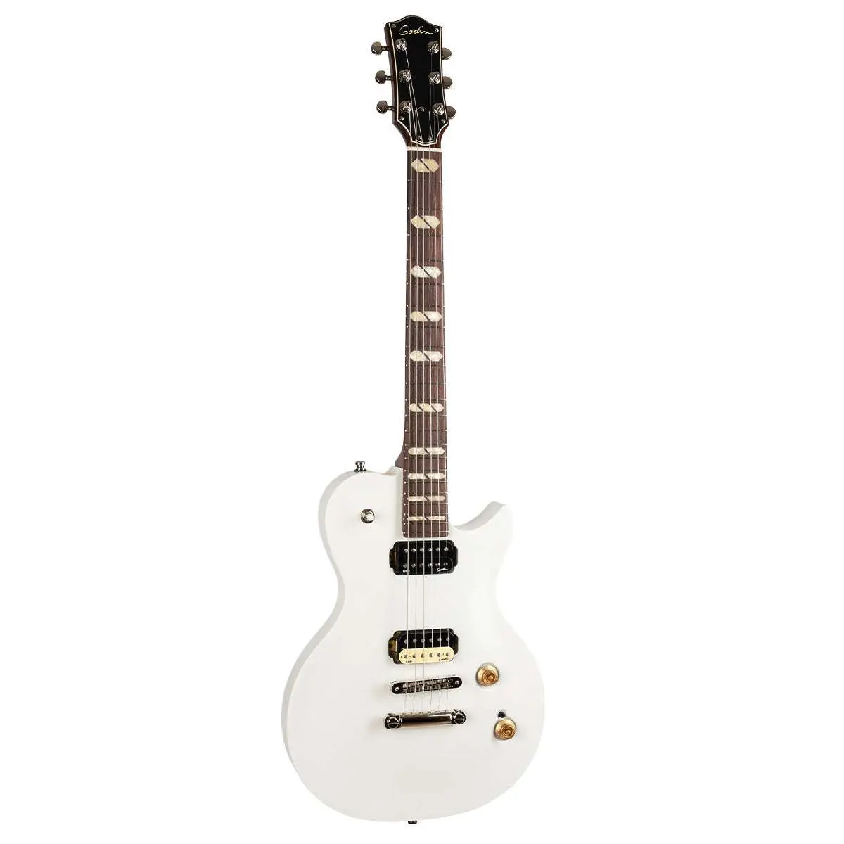 Godin Summit Classic HT Electric Guitar ~ Trans White - Image 2
