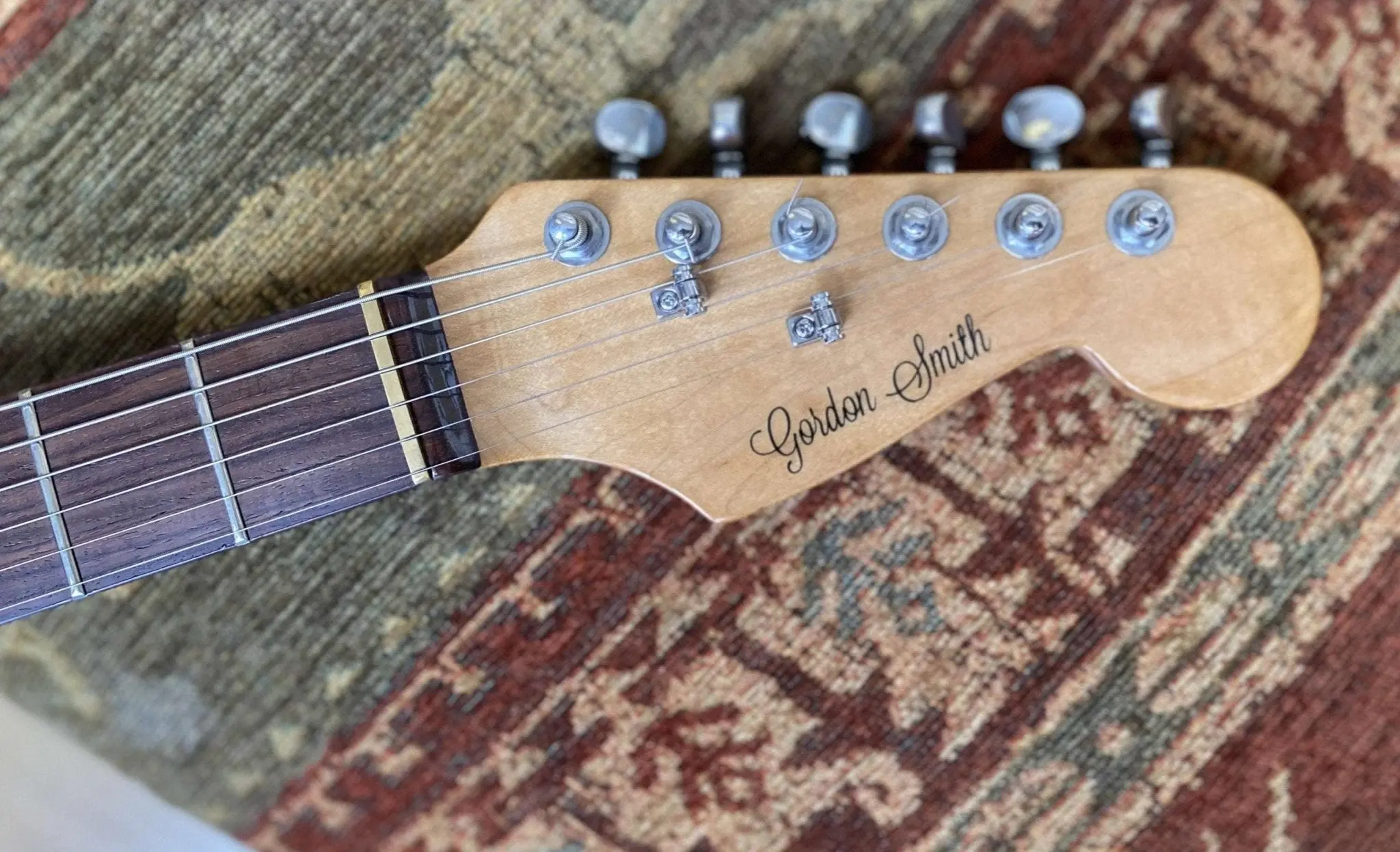 Gordon Smith Classic S Natural Swamp Ash Custom - Image 11