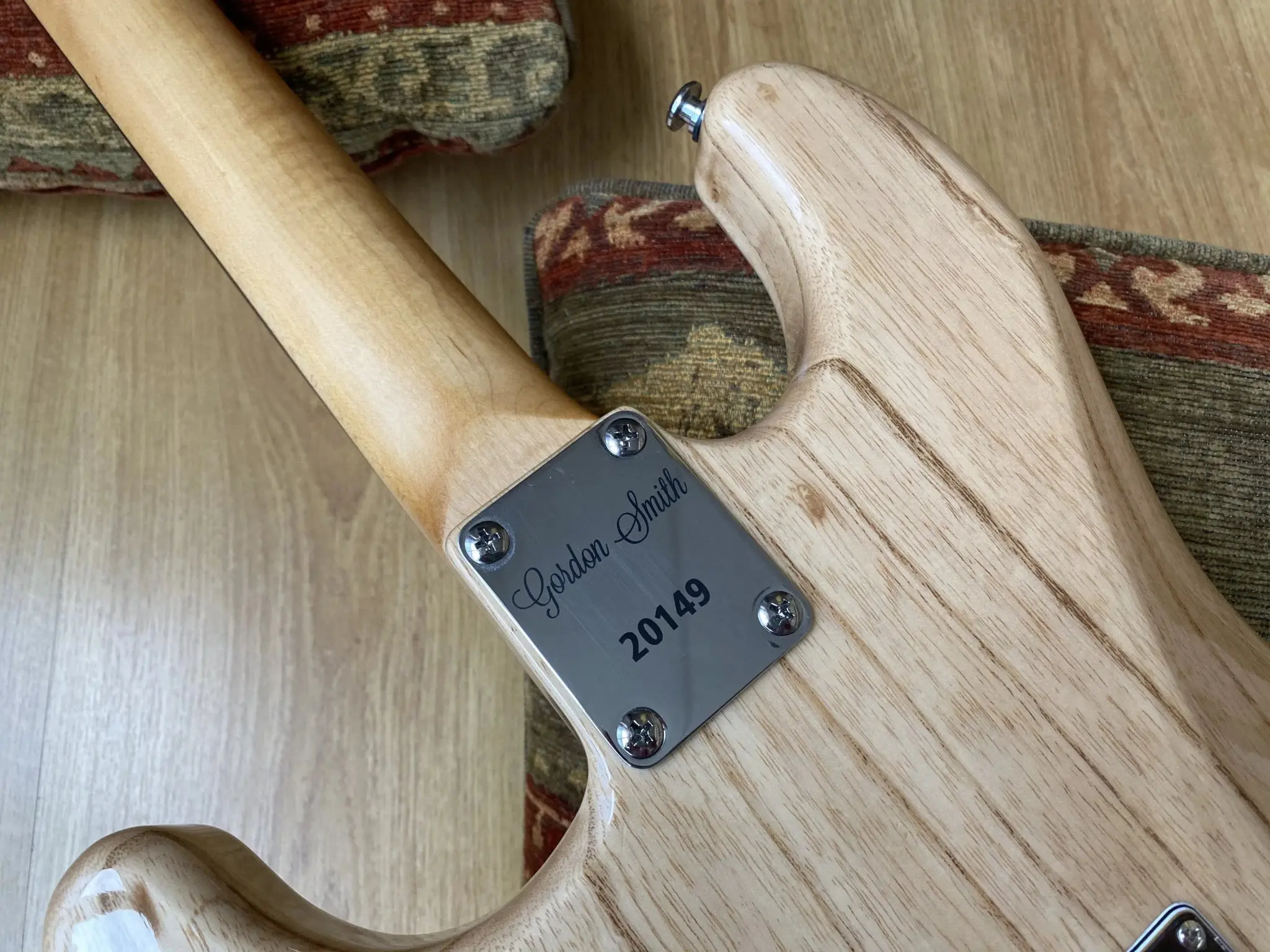 Gordon Smith Classic S Natural Swamp Ash Custom - Image 8