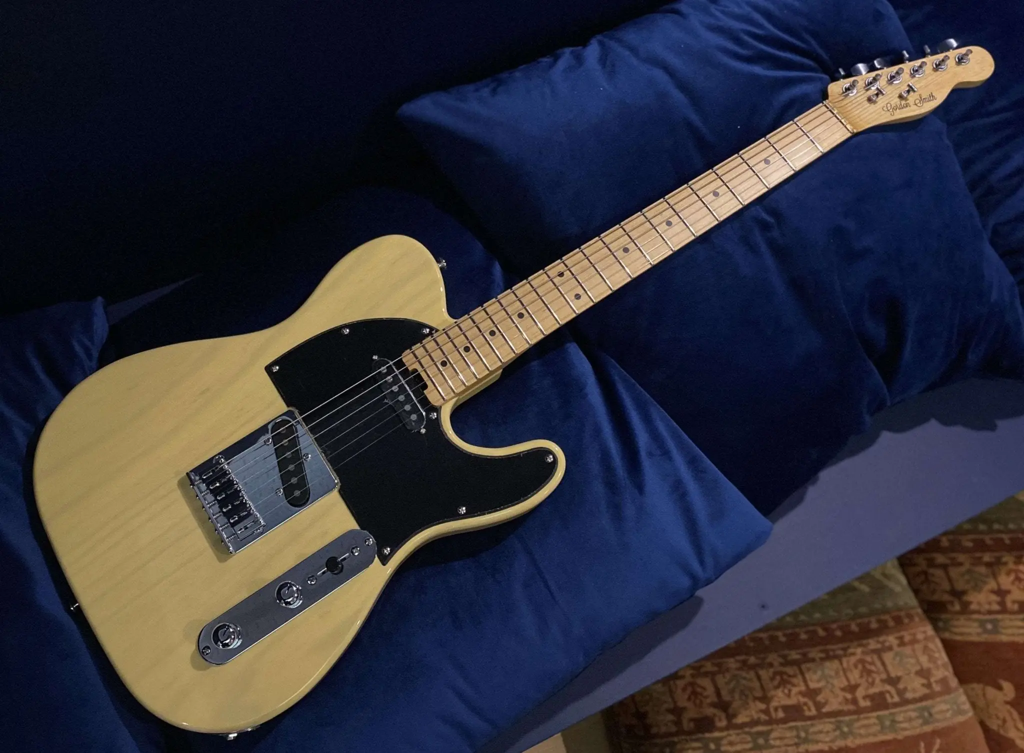 Gordon Smith Classic T "Standard" Vintage Blonde With Maple Board - Image 5