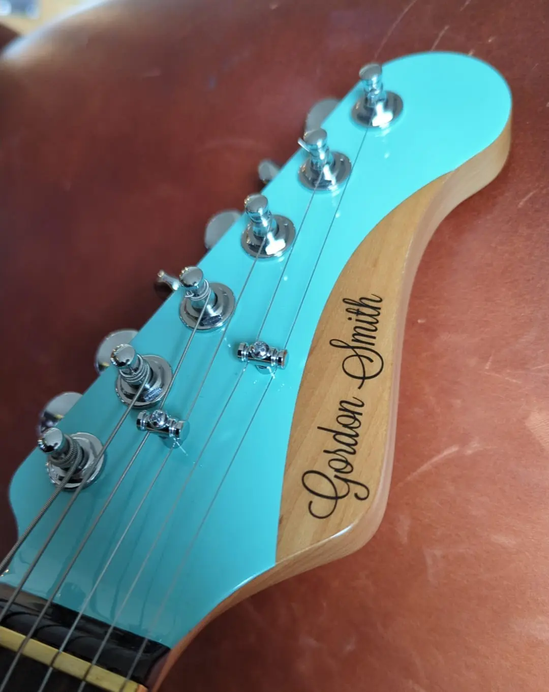 Gordon Smith Gatsby Cromer Green Electric Guitar - Image 4