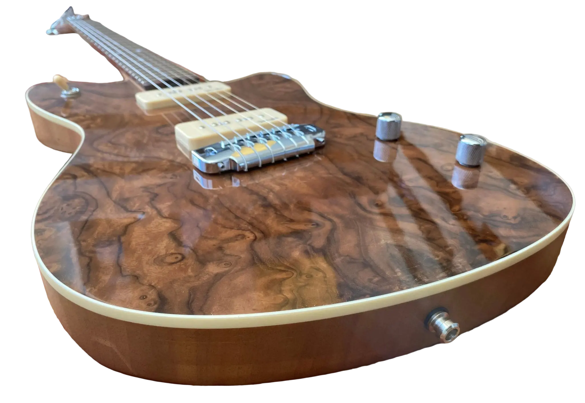 Gordon Smith Gatsby Deluxe Burled Walnut Custom - Image 4
