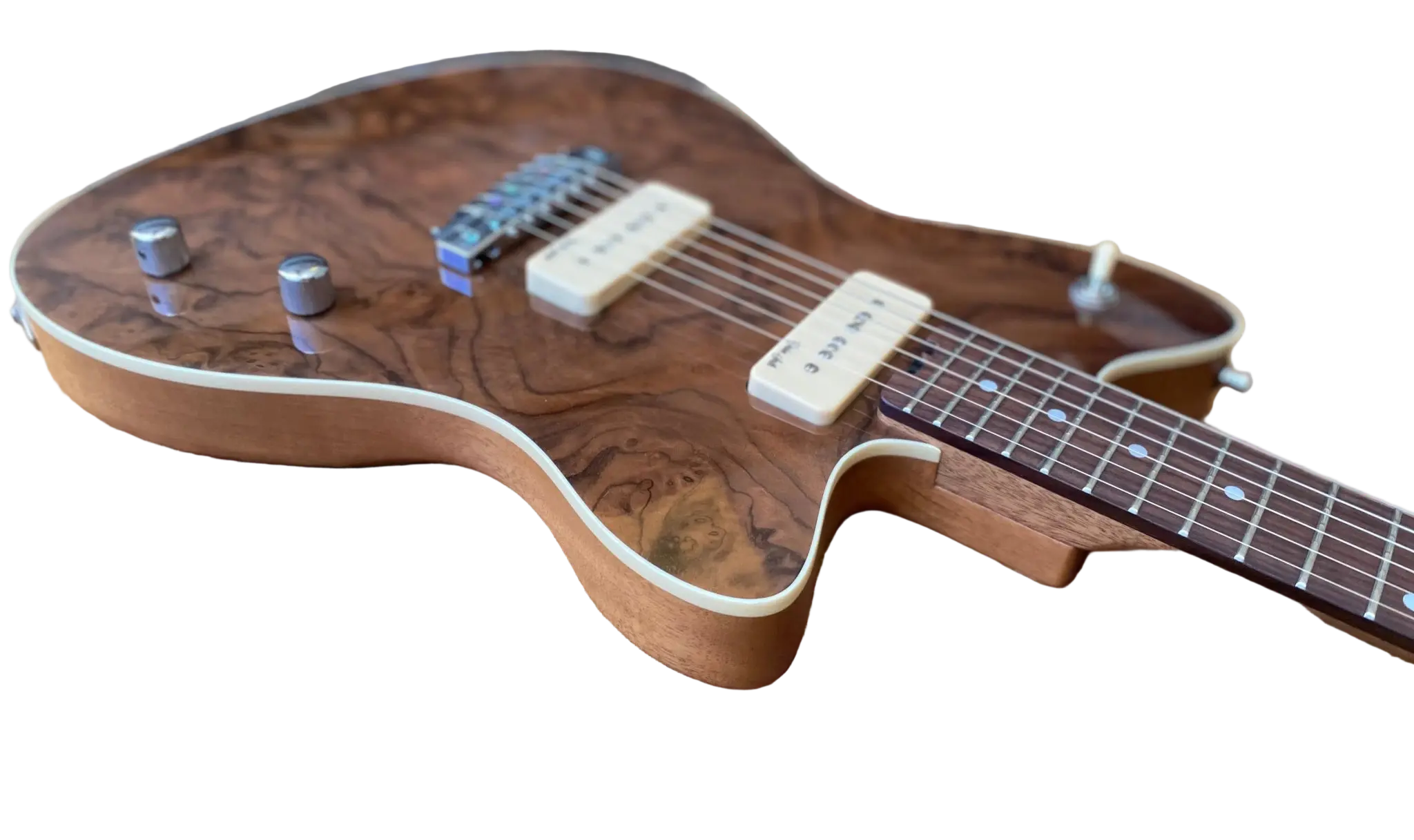 Gordon Smith Gatsby Deluxe Burled Walnut Custom - Image 8