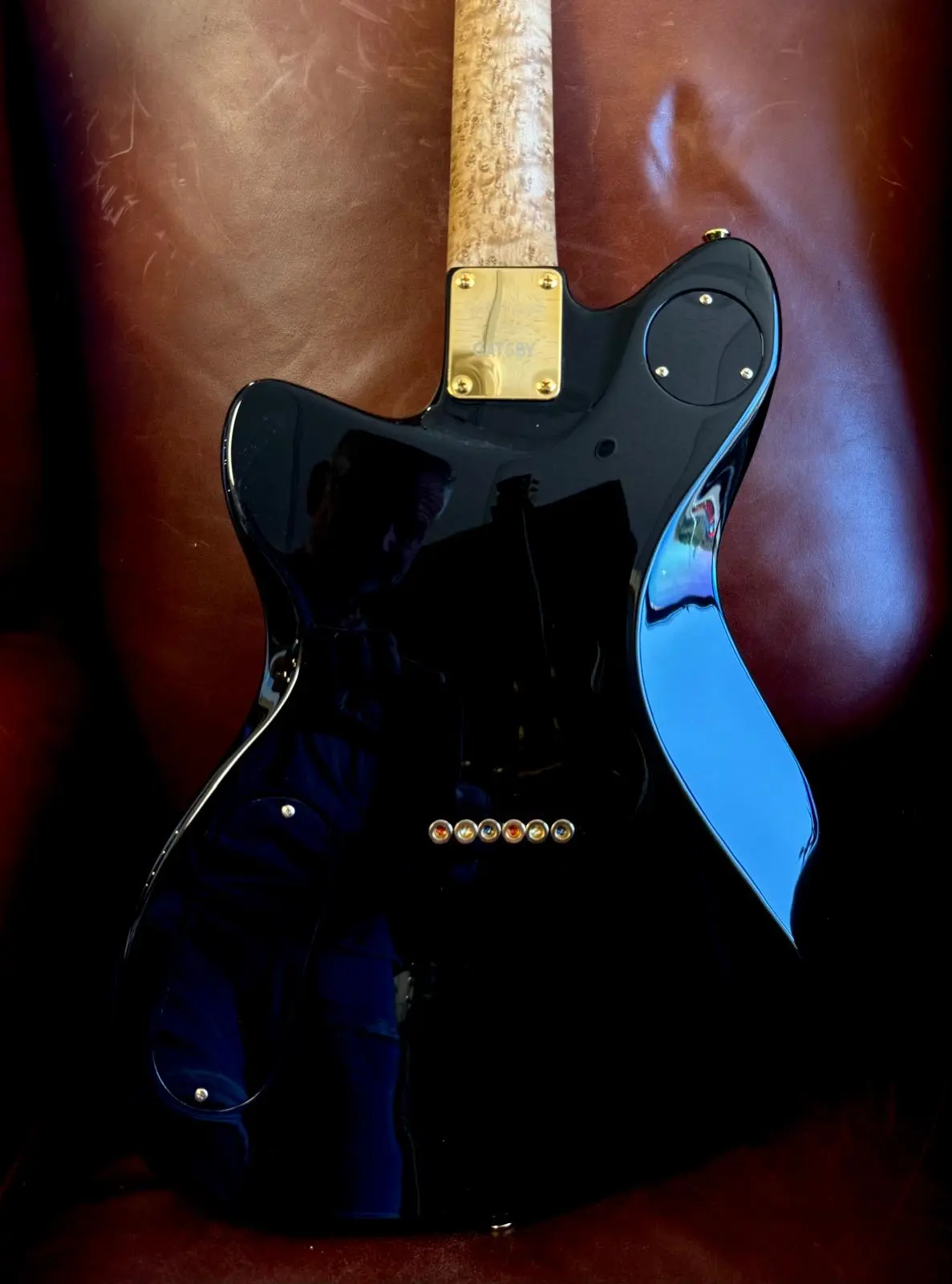 Gordon Smith Gatsby Deluxe - Jet Black - Image 14