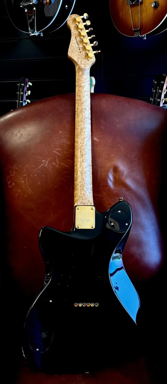 Gordon Smith Gatsby Deluxe - Jet Black - Image 15