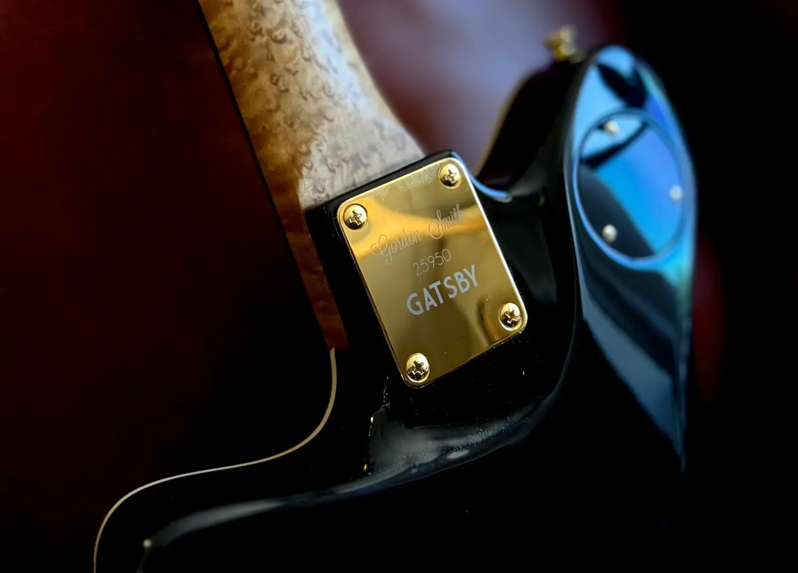 Gordon Smith Gatsby Deluxe - Jet Black - Image 17