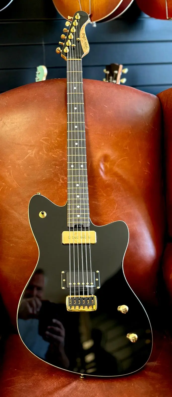 Gordon Smith Gatsby Deluxe - Jet Black - Image 2