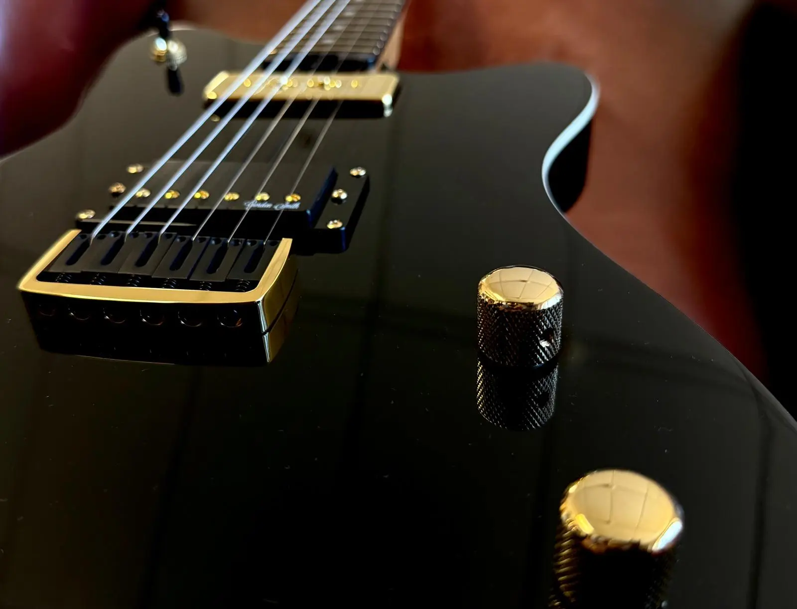 Gordon Smith Gatsby Deluxe - Jet Black - Image 24