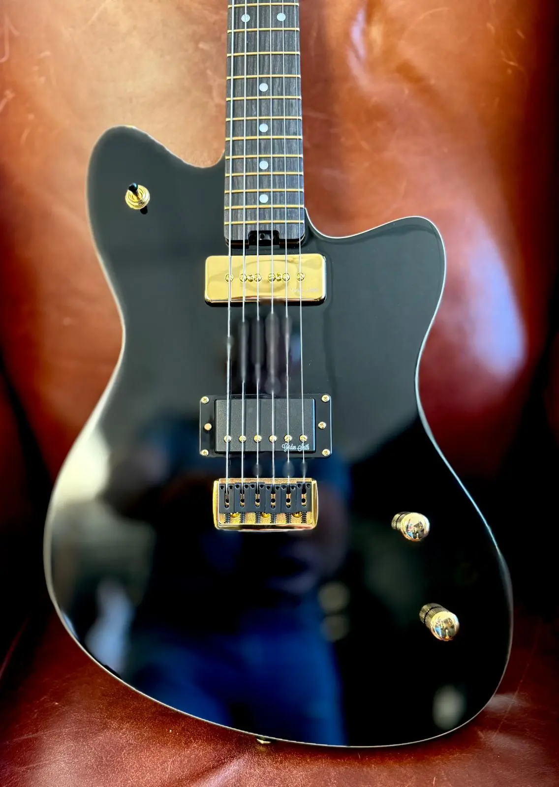 Gordon Smith Gatsby Deluxe - Jet Black - Image 3