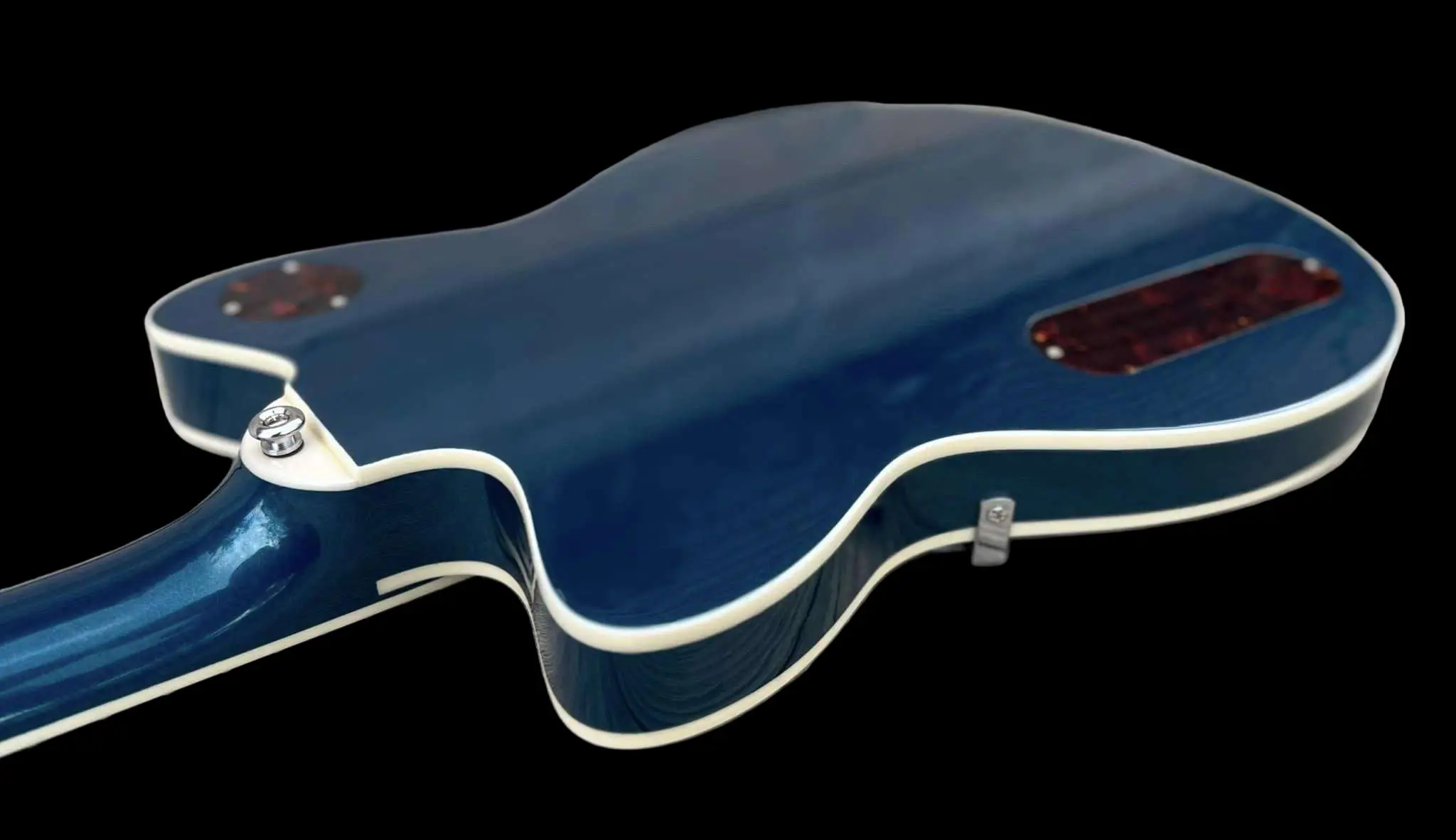 Gordon Smith Grande (Blue) Plus Hand Made Walsall Leather Guitar Strap (Worth £120) - Image 11