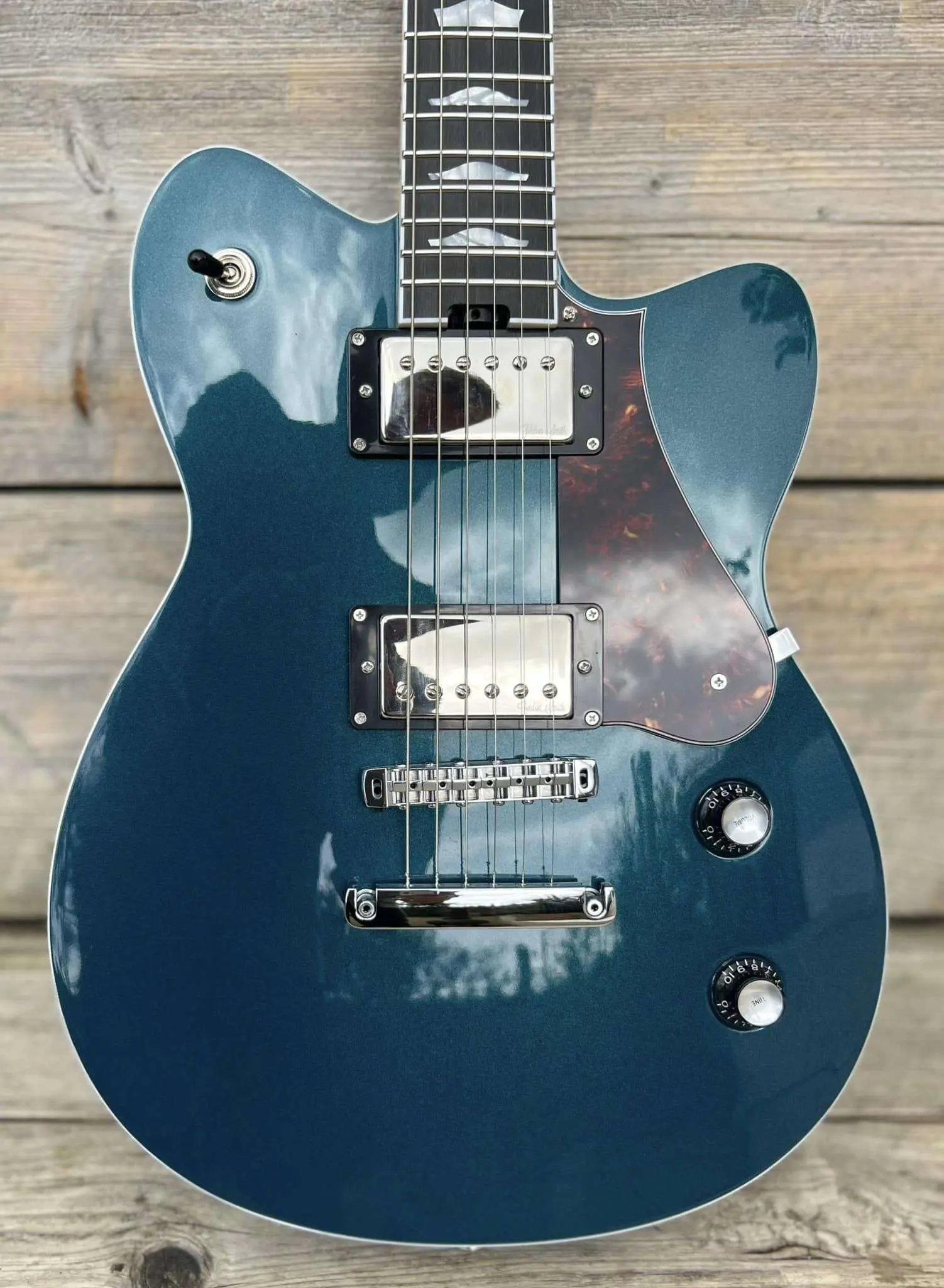 Gordon Smith Grande (Blue) Plus Hand Made Walsall Leather Guitar Strap (Worth £120) - Image 7