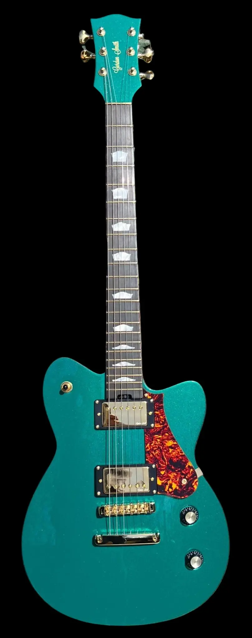 Gordon Smith Grande (Green) Plus Hand Made Walsall Leather Guitar Strap (Worth £120) - Image 10