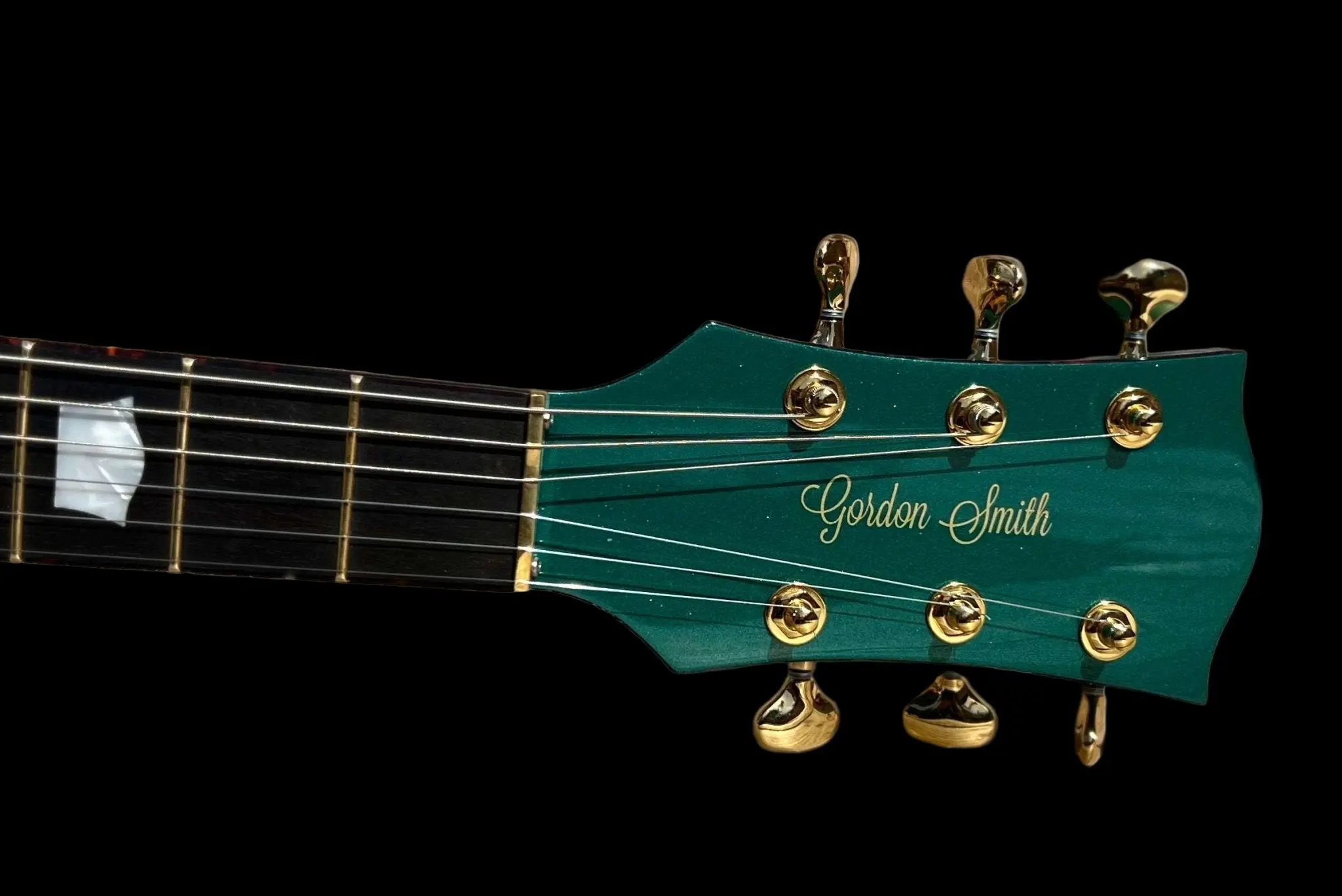 Gordon Smith Grande (Green) Plus Hand Made Walsall Leather Guitar Strap (Worth £120) - Image 5