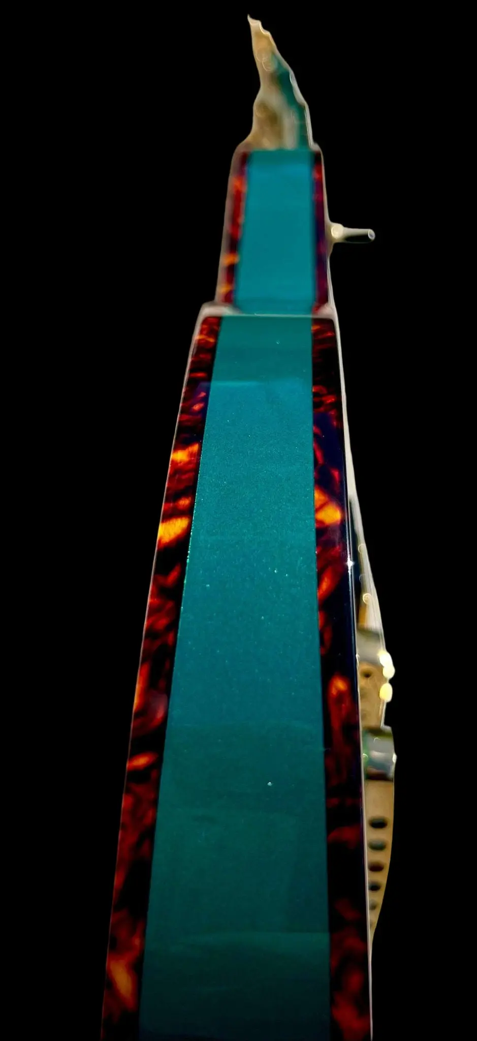 Gordon Smith Grande (Green) Plus Hand Made Walsall Leather Guitar Strap (Worth £120) - Image 6