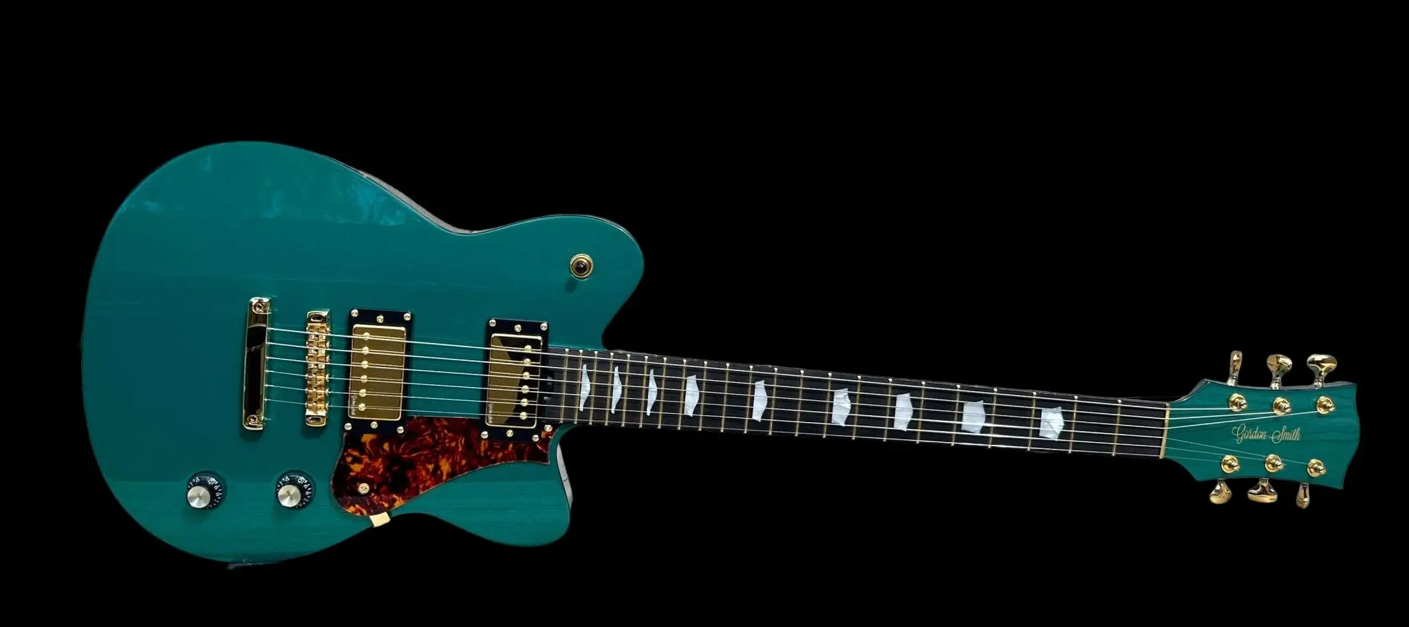 Gordon Smith Grande (Green) Plus Hand Made Walsall Leather Guitar Strap (Worth £120) - Image 8