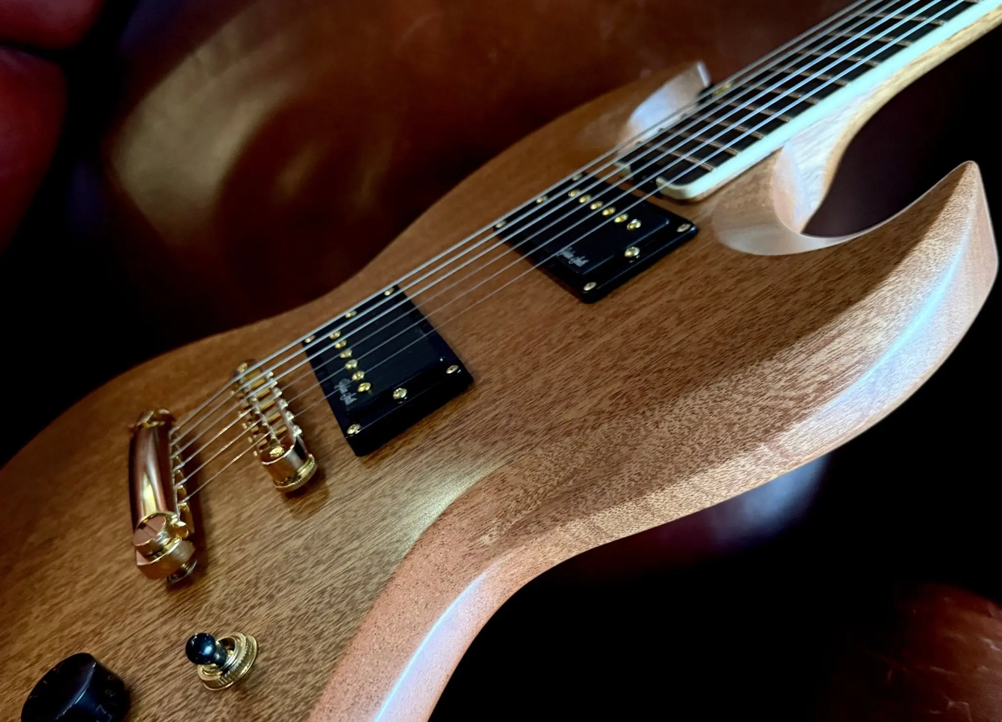 Gordon Smith GSG2 Natural Custom Build - Image 12