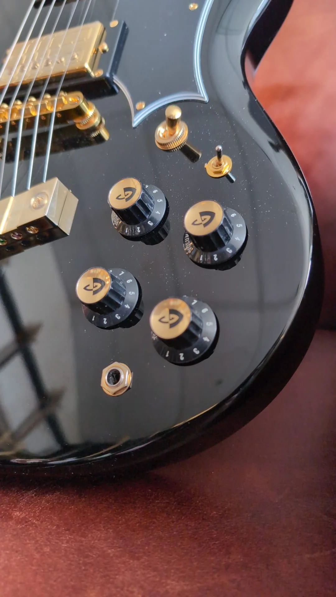 Guild Kim Thayil Signature POLARA - Black - (B-stock/Transit Damage) - Image 5