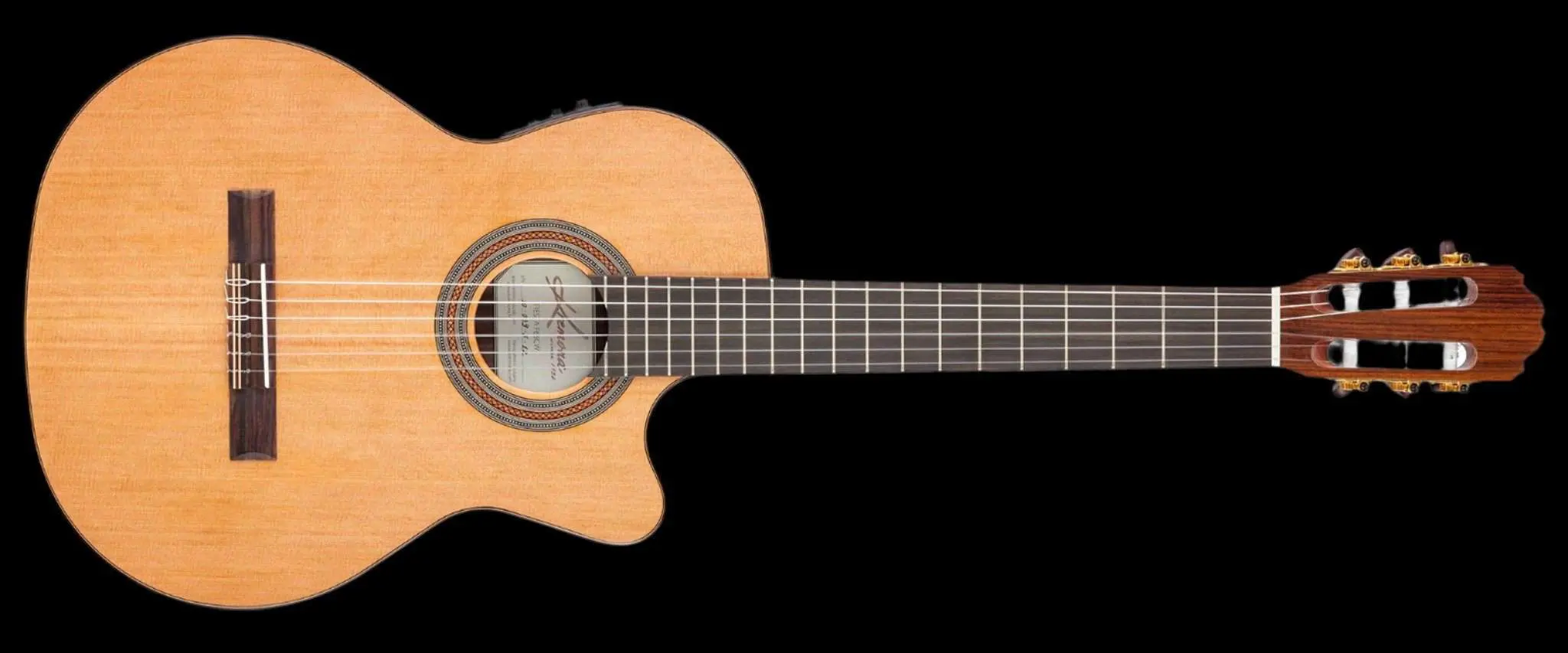 Kremona F65CWS, Solid Spruce, Indian Rosewood Back & Sides,  Hand Made Electro Nylon Strung Guitar - Image 21