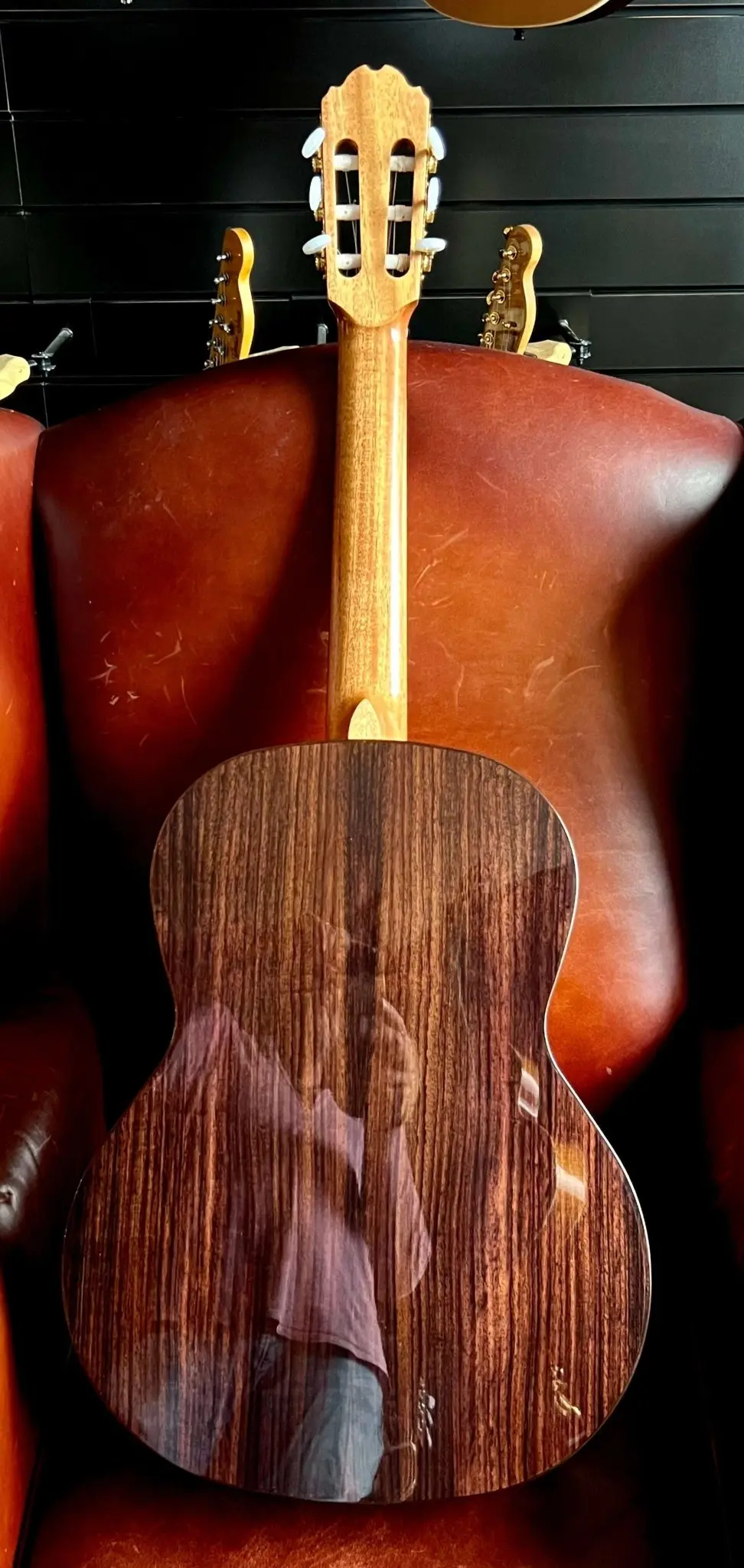 Kremona F65S Solid Spruce, Indian Rosewood Veneer Hand Made Nylon Strung Guitar - Image 17