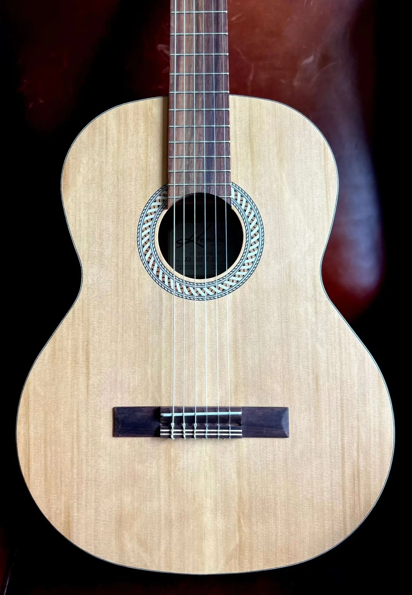 Kremona Soloist S65C-OP Open Pore, Solid Red Cedar, Sapelli Veneer - Image 19