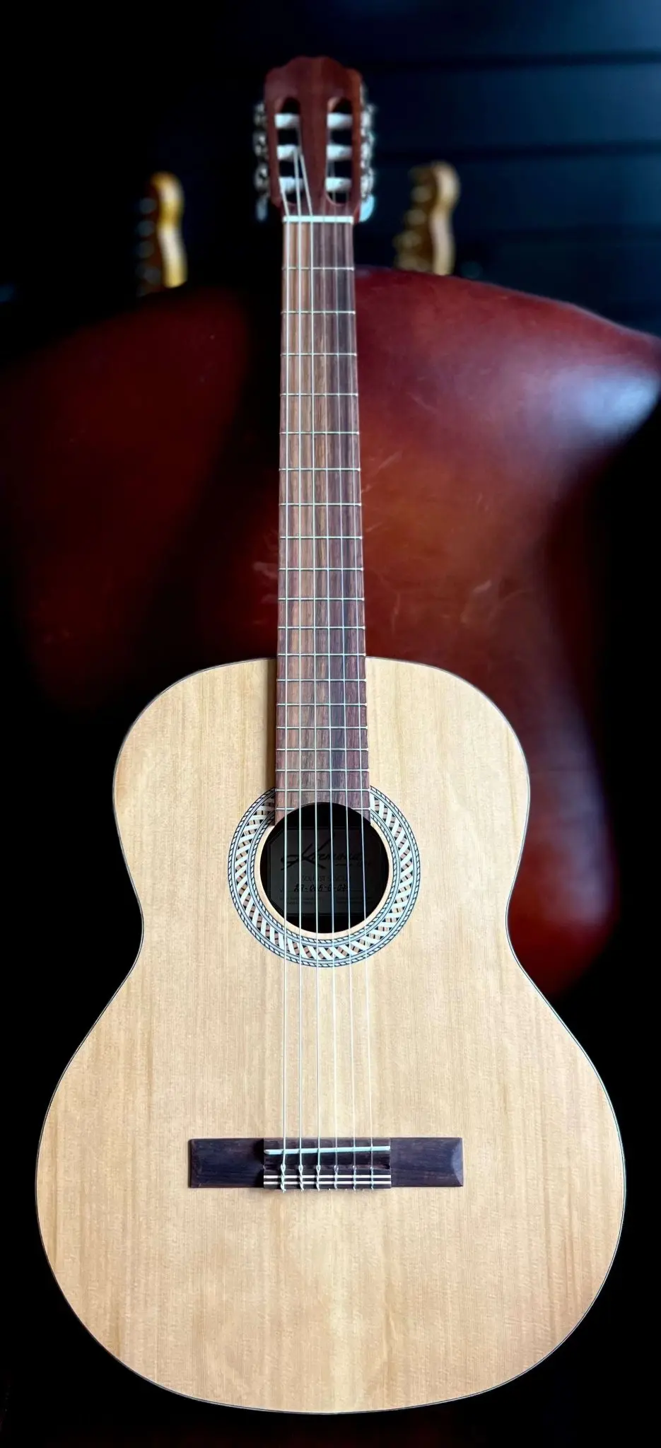 Kremona Soloist S65C-OP Open Pore, Solid Red Cedar, Sapelli Veneer - Image 20