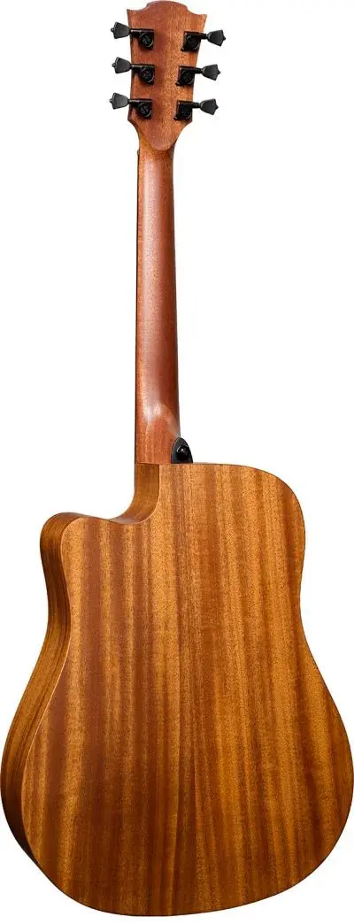 LAG HyVibe 10 H2 - Dreadnought Cutaway Electro Acoustic Guitar - Image 3