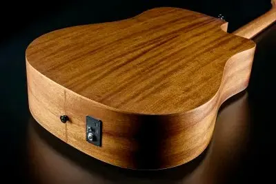 LAG HyVibe 10 H2 - Dreadnought Cutaway Electro Acoustic Left Handed Guitar - Image 2