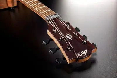 LAG HyVibe 10 H2 - Dreadnought Cutaway Electro Acoustic Left Handed Guitar - Image 5