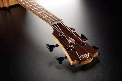 LAG HyVibe 10 H2 - Jumbo Bass Cutaway Electro Acoustic Bass Guitar - Image 7