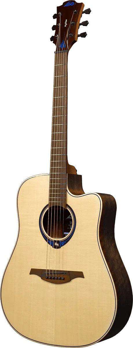 Lag HYVIBE 20 THV20DCE Gloss Finish, Dreadnought, Cutaway - Image 2