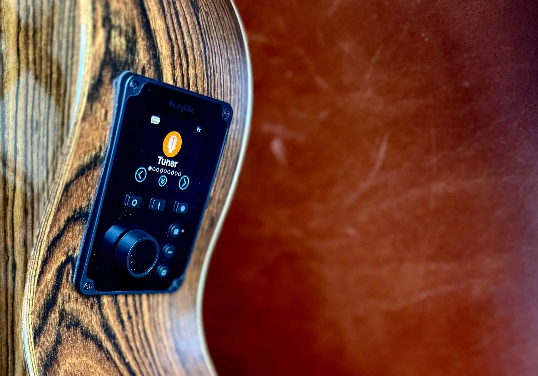 LAG HyVibe 30 H2 - Auditorium Cutaway Electro Acoustic Guitar - Image 22