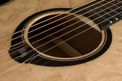 LAG HyVibe 30 H2 - Auditorium Cutaway Electro Acoustic Guitar - Image 30