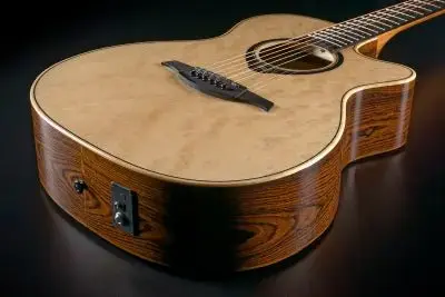LAG HyVibe 30 H2 - Auditorium Cutaway Electro Acoustic Guitar - Image 31