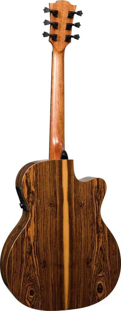 LAG HyVibe 30 H2 - Auditorium Cutaway Electro Acoustic Guitar Left Handed - Image 4