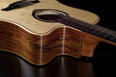 LAG HyVibe 30 H2 - Dreadnought Cutaway Electro Acoustic Guitar - Image 5