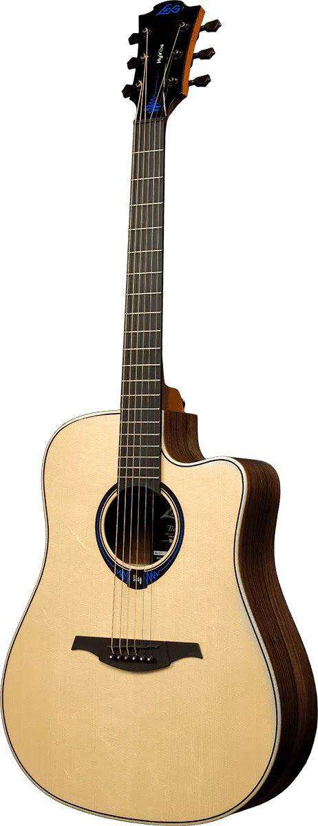 Lag HYVIBE 30 THV30DCE  CUTAWAY Smart Guitar, GLOSSY,Inc Case - Image 2