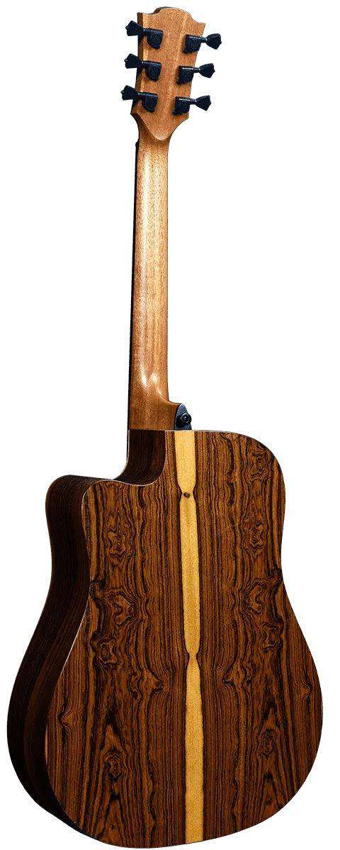 Lag HYVIBE 30 THV30DCE  CUTAWAY Smart Guitar, GLOSSY,Inc Case - Image 3