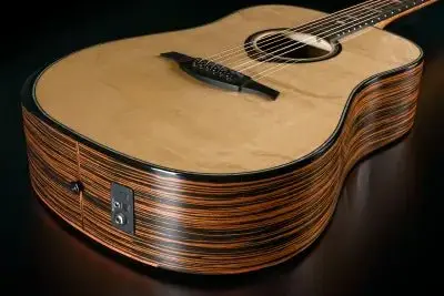 LAG HyVibe 50 H2 - Dreadnought Electro Acoustic Smart Guitar - Image 3